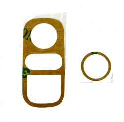 Oczko Aparatu Szkło Kamery Xiaomi 12 / 12x Komplet Grey