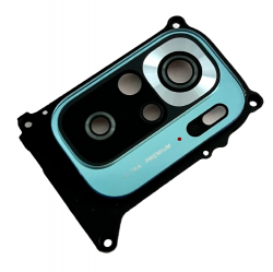 Oczko Aparatu Szkło Kamery Xiaomi Redmi Note 10s z Obudową Zielona