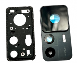 Oczko Aparatu Szkło Kamery Xiaomi 12T Pro w Obudowie Black