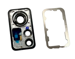 Oczko Aparatu Szkło Kamery Xiaomi 12 Pro / Mi 12 Pro w Obudowie Grafitowe