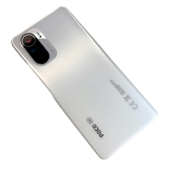 Klapka Baterii Obudowa Xiaomi Poco F3 5G Arctic White M2012K11AG CE ze Szkłem Aparatu