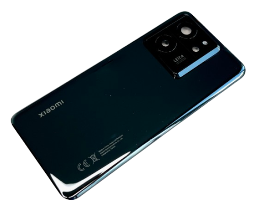Oryginalna Klapka Baterii Xiaomi 13T Pro 23078PND5G CE Black z oczkiem aparatu - kompletna