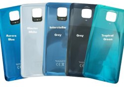 Klapka Baterii Xiaomi Redmi Note 9 Pro / 9s Niebieska