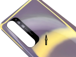 Klapka Baterii Plecki Xiaomi Mi Note 10 Lite Biała OUTLET /1