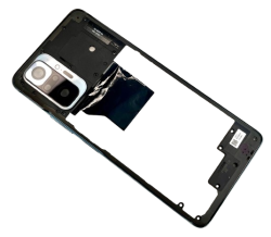 Oryginalna Ramka Oczko Aparatu Szkło Kamery Xiaomi Redmi Note 10 Pro Glacier Blue demontaż