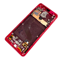 Wyświetlacz Ekran Xiaomi Mi 9T / Mi9T Pro OLED wraz z Ramką Czerwoną Demontaż