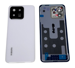 Klapka Baterii Obudowa Xiaomi 13 White ze szkłem aparatu