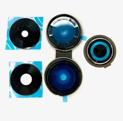 Oczko Aparatu Szkło Kamery Redmi 13 w Obudowie Czarne