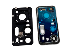 Oczko Aparatu Szkło Kamery Xiaomi 12T w Obudowie Black