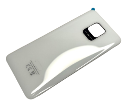 Klapka Baterii Plecki Xiaomi Redmi Note 9 Pro / 9s Biała z taśmą