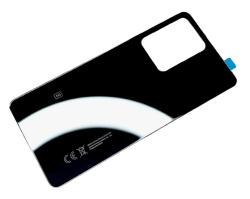 Klapka Baterii Plecki Xiaomi Redmi Note 12 Pro 5G Czarna z Taśmą