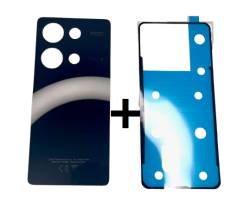 Klapka Baterii Plecki Redmi Note 13 Pro 4G Czarna + Klej / Zestaw