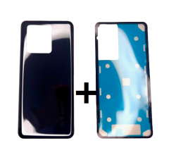 Klapka Baterii Plecki Xiaomi 13T / 13T Pro Czarna + Klej / Zestaw