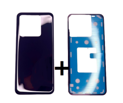 Klapka Baterii Plecki Xiaomi 14 / Mi 14 Czarna + Klej / Zestaw