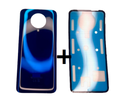 Klapka Baterii Plecki Xiaomi Poco F2 Pro Niebieska + Klej / Zestaw