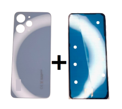 Klapka Baterii Plecki Xiaomi Redmi 12 Niebieska + Klej / Zestaw