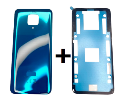 Klapka Baterii Plecki Xiaomi Redmi Note 9 Pro / 9s Zielona + Klej / Zestaw