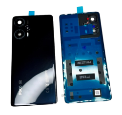 Klapka Baterii Plecki Obudowa Poco F5 5G Black CE 23049PCD8G ze Szkłem Aparatu