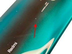 Klapka Baterii Plecki Xiaomi Redmi Note 8 Pro Zielony OUTLET/1