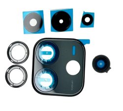 Oczko Aparatu Szkło Kamery Redmi Note 14 4G z Uchwytem Midnight Black