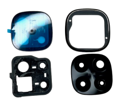 Oczko Aparatu Szkło Kamery Redmi Note 14 Pro Plus 5G z Uchwytem Grey