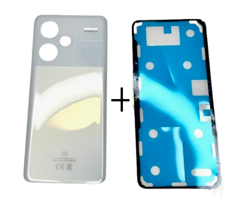 Klapka Baterii Plecki Redmi Note 13 Pro Plus + 5G Biała 23090RA98G + Klej / Zestaw