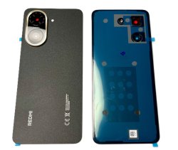 Oryginalna klapka baterii Xiaomi Redmi A5 Midnight Black CE 25028RN03L - kompletna