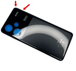 Oryginalna Klapka Baterii Xiaomi Redmi Note 13 Pro Plus 5G Black CE 23090RA98G OUTLET/2