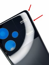 Oryginalna Klapka Baterii Xiaomi Redmi Note 13 Pro Plus 5G Black CE 23090RA98G OUTLET/2