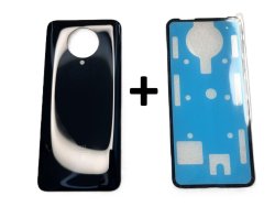 Klapka Baterii Plecki Xiaomi Poco F2 Pro Czarna + Klej / Zestaw