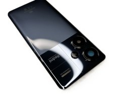 Klapka Baterii Xiaomi Redmi Note 13 Pro Plus 5G czarna - Kompletna / Zestaw