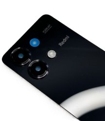 Oryginalna klapka baterii Xiaomi Redmi Note 13 4G Midnight Black CE 23129RAA4G - Kompletna