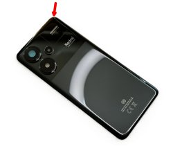 Oryginalna Klapka Baterii Xiaomi Redmi Note 13 Pro Plus 5G Black CE 23090RA98G Kompletna - Outlet/1