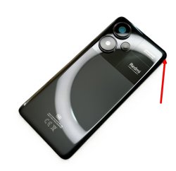 Oryginalna Klapka Baterii Xiaomi Redmi Note 13 Pro Plus 5G Black CE 23090RA98G Kompletna - Outlet/1
