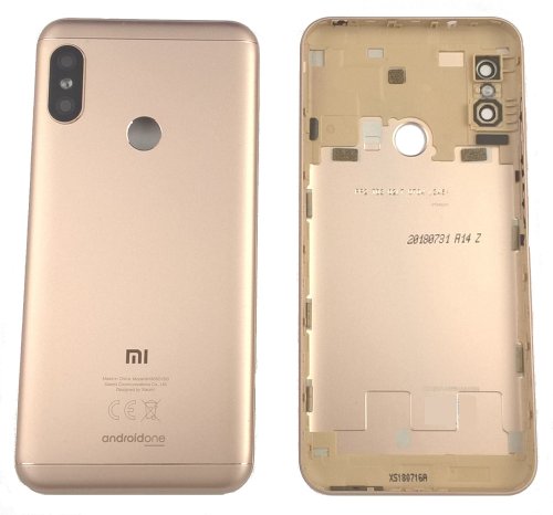 Klapka Baterii Xiaomi Mi A2 Lite Gold CE M1805D1SG