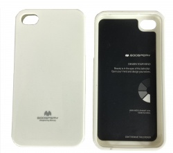 Pokrowiec Etui Nakładka Goospery iPhone 4 Biały