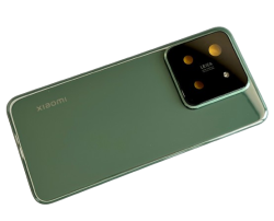 Klapka Baterii Xiaomi 14 5G Jade Green z oczkiem aparatu - kompletna