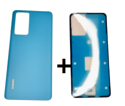 Klapka Baterii Plecki Xiaomi 12 Pro / Mi 12 Pro Niebieska + Klej / Zestaw