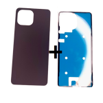 Klapka Baterii Plecki Xiaomi Mi 11 Lite 4G / 5G Czarna + Klej / Zestaw