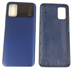 Klapka Baterii Plecki Xiaomi Poco M3 Niebieska