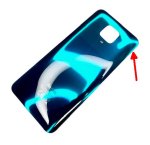 Klapka Baterii Plecki Xiaomi Redmi Note 9 Pro / 9s Zielona OUTLET /1