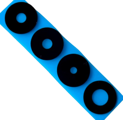 Oczko Aparatu Szkło Kamery Poco X7 / Redmi Note 14 Pro (Kmp. 4szt)