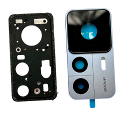 Oczko Aparatu Szkło Kamery Xiaomi 12T Pro w Obudowie Blue
