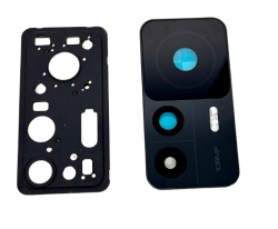 Oczko Aparatu Szkło Kamery Xiaomi 12T w Obudowie Black