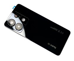 Oryginalna klapka baterii Xiaomi Redmi Note 13 Pro 5G Midnight Black CE 2312DRA50G z oczkiem aparatu