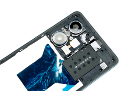 Oryginalna Kompletna Ramka Korpus Xiaomi Redmi Note 12 Pro 5G Sky Blue z NFC 