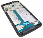 Oryginalna Ramka Wyświetlacza Korpus Moto C Plus XT1723 Czarna